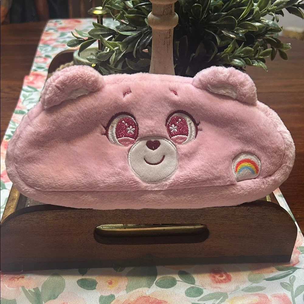 Care Bears Pink Plush Pouch